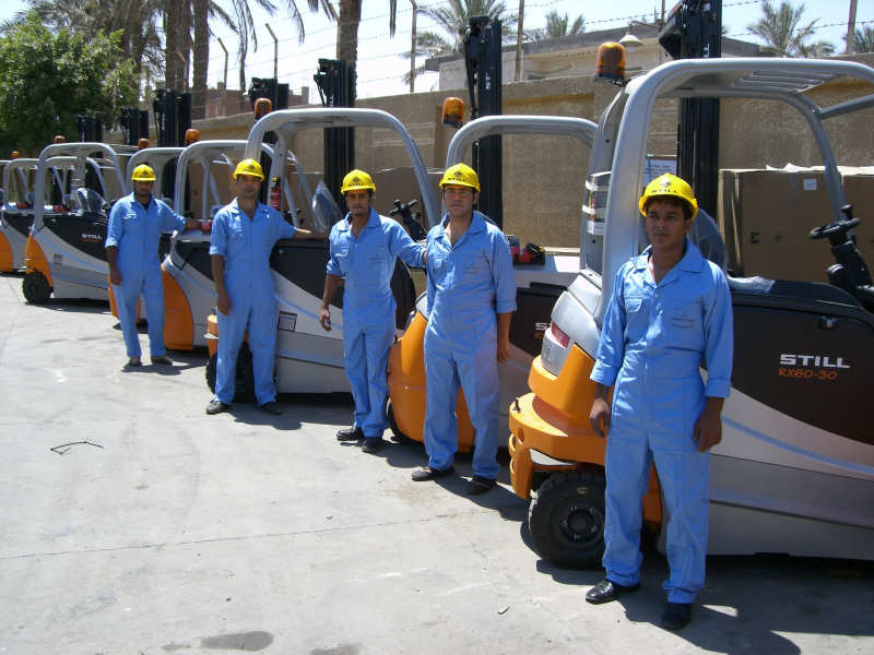 forklifts still egypt distributor ectra